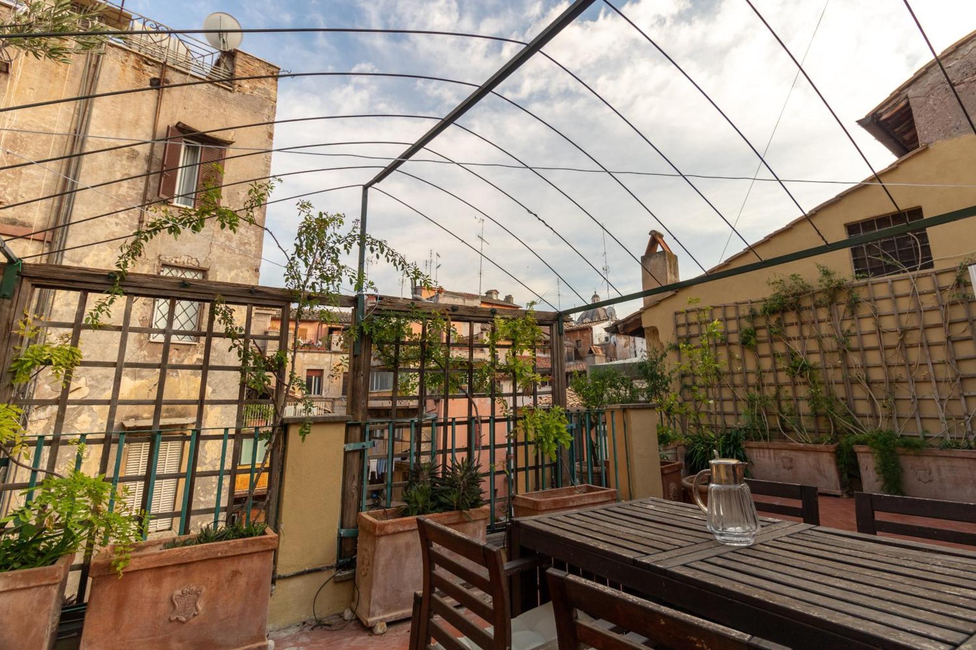 Ferienwohnung Attico Minerva Con Due Terrazze Rom Exterior foto