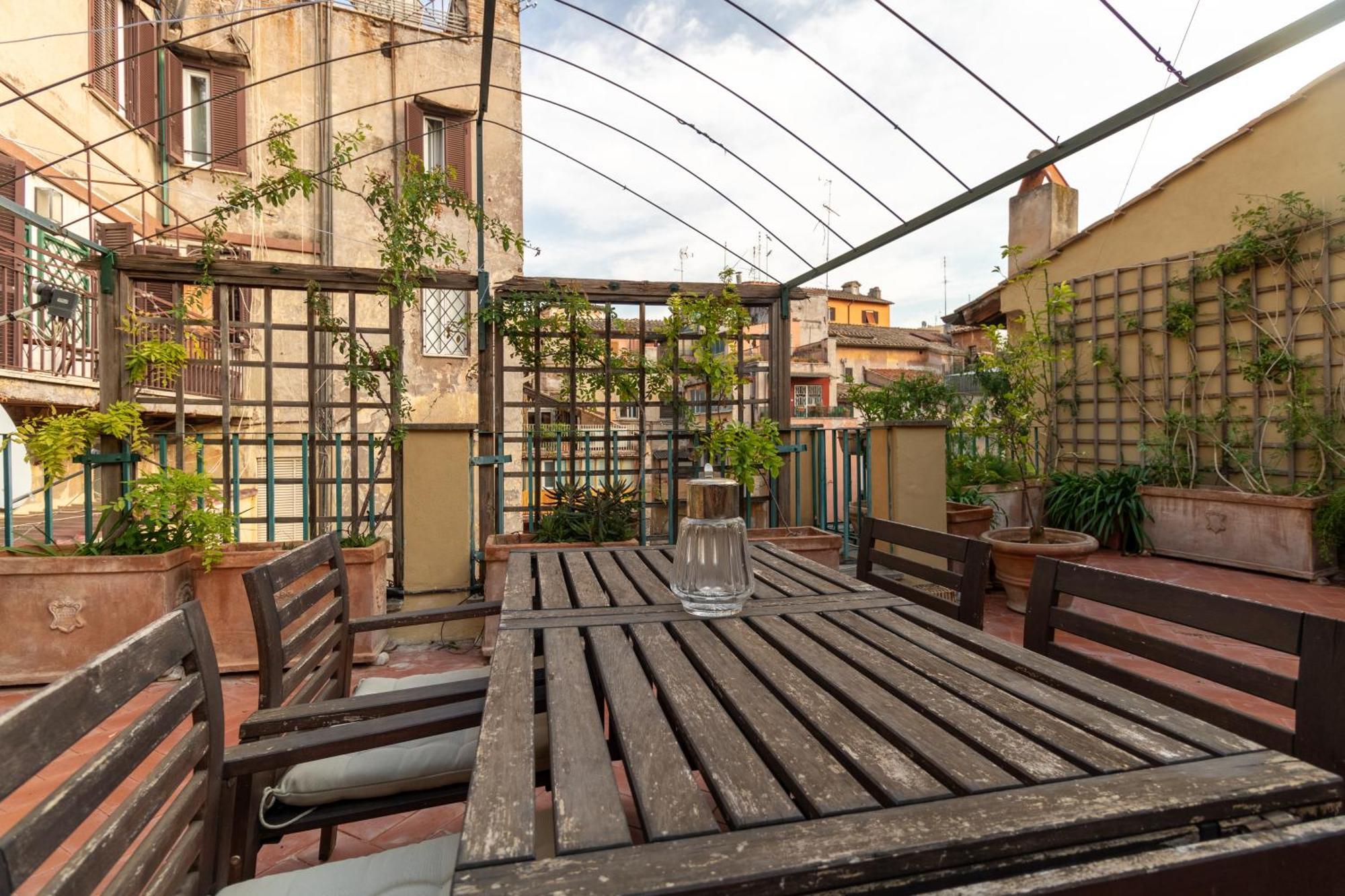 Ferienwohnung Attico Minerva Con Due Terrazze Rom Exterior foto