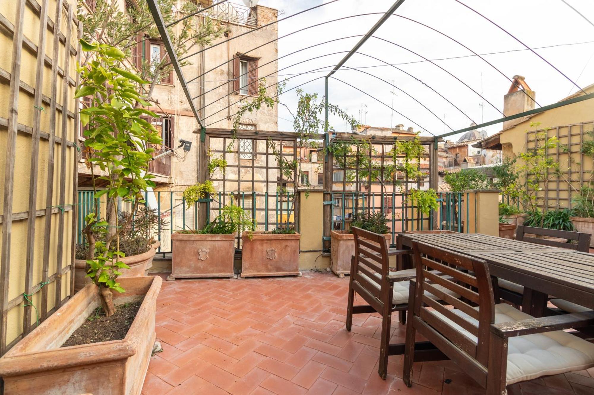 Ferienwohnung Attico Minerva Con Due Terrazze Rom Exterior foto