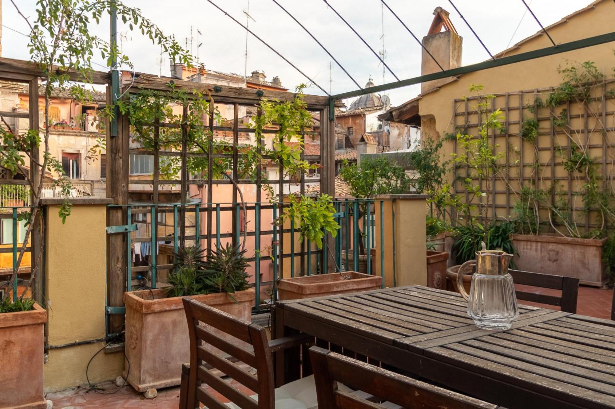Ferienwohnung Attico Minerva Con Due Terrazze Rom Exterior foto